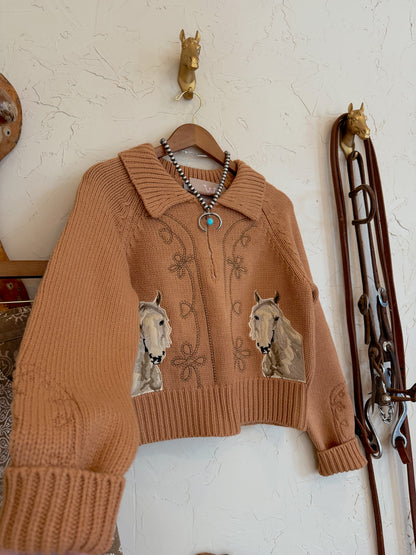 The Palomino Embroidered Sweater