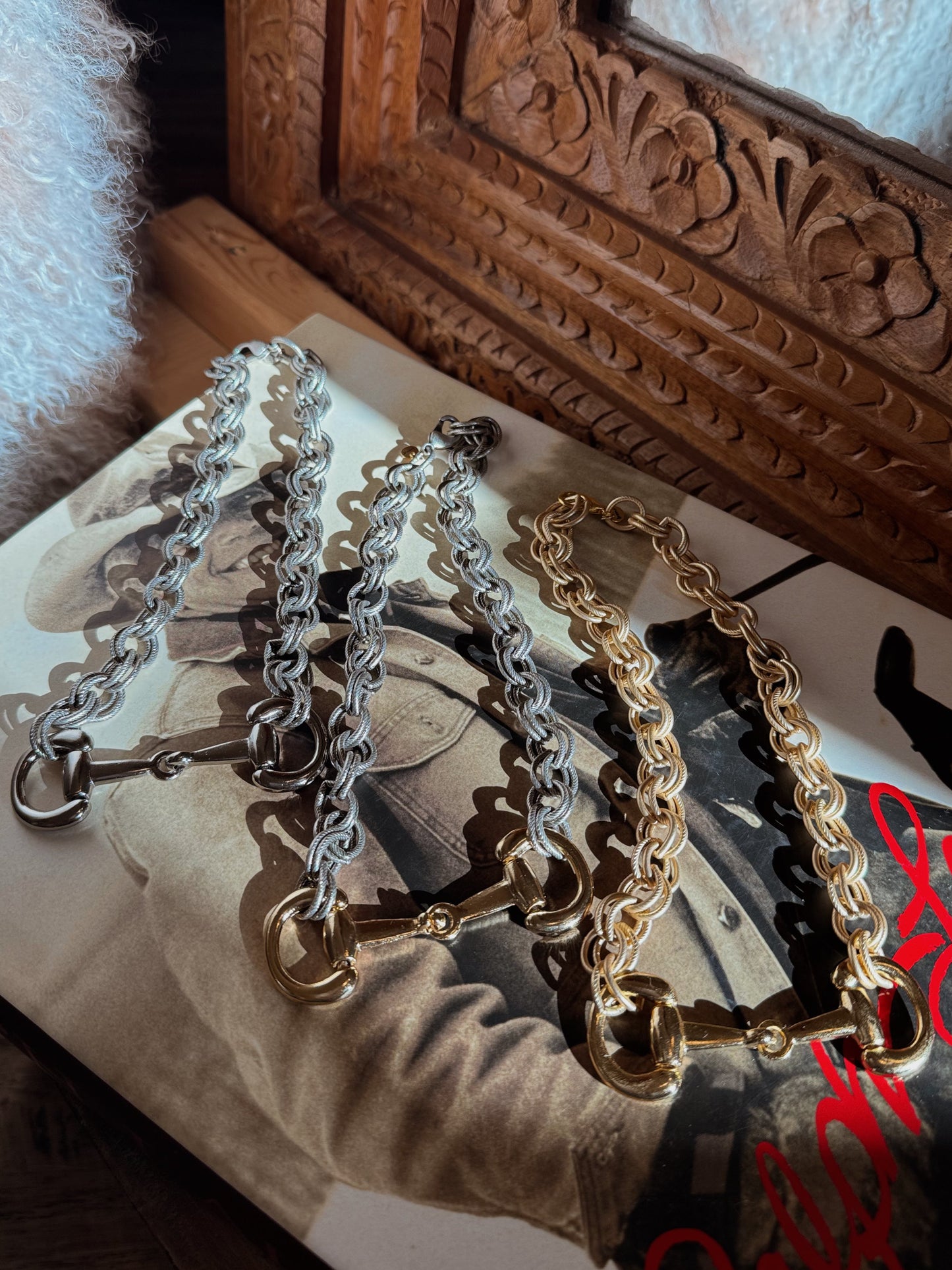 The Horse Bit Chain Necklace
