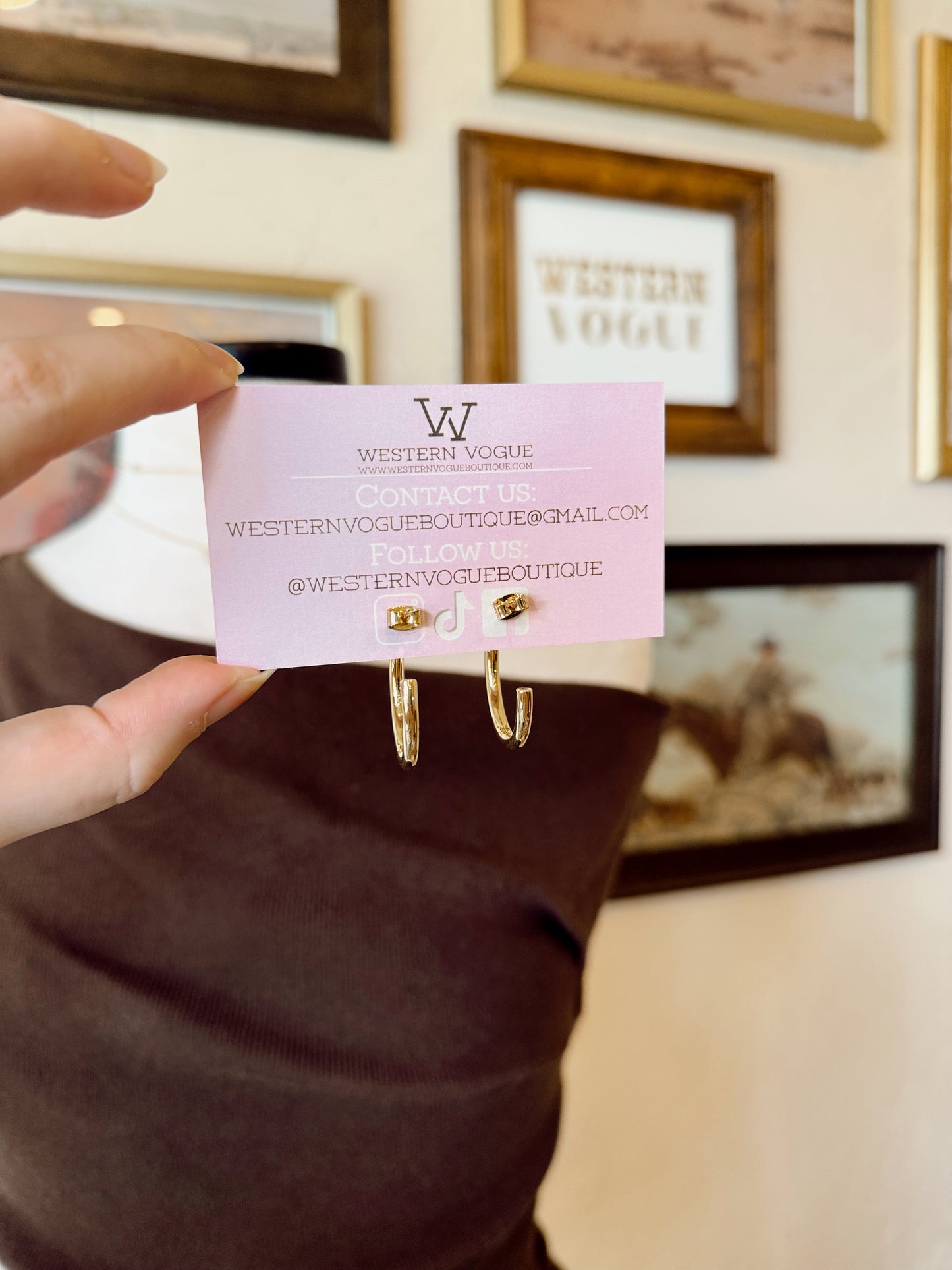 The 14K Gold Dipped Hoop Earrings