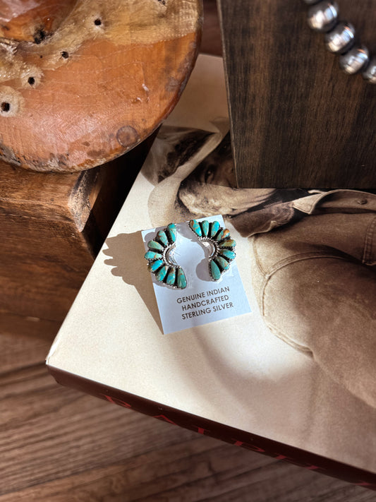 The Half Moon Cluster Earrings