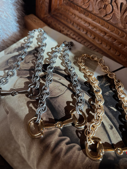 The Horse Bit Chain Necklace