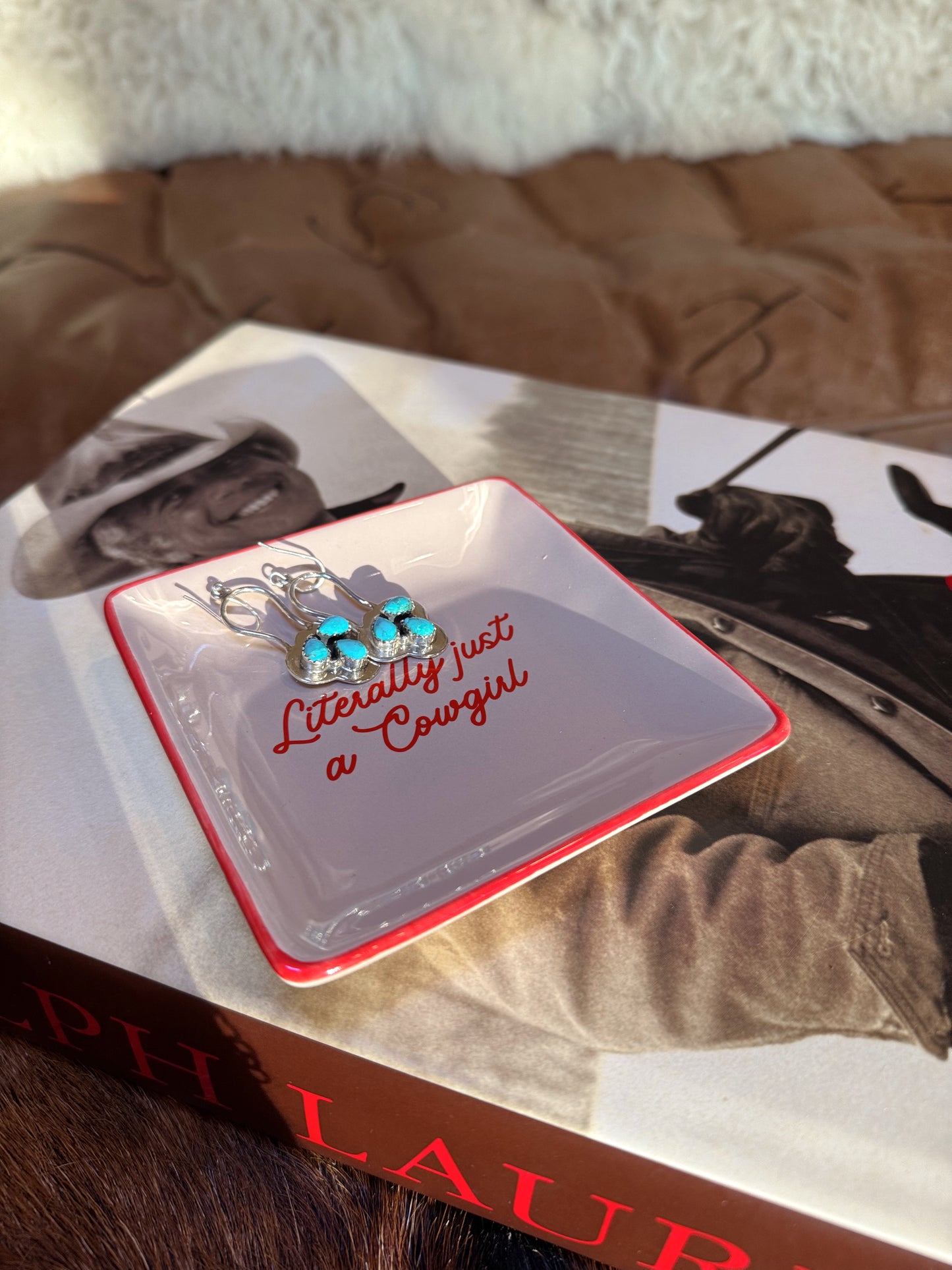 The Just A Cowgirl Trinket Tray