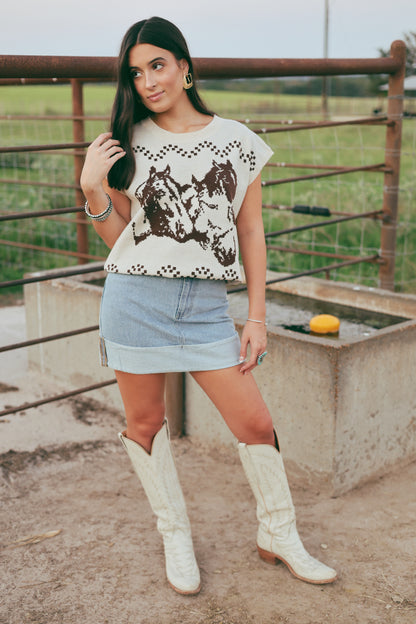 The Thoroughbred Sweater Vest