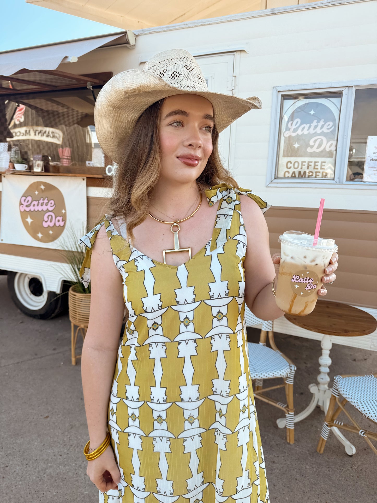 The Allie Falcon Mod Maud Midi Dress