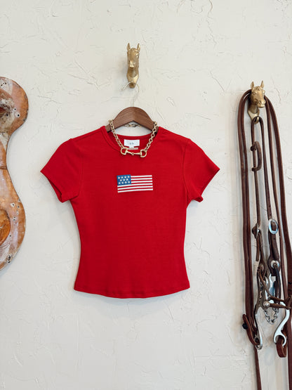 The States T-Shirt in Red