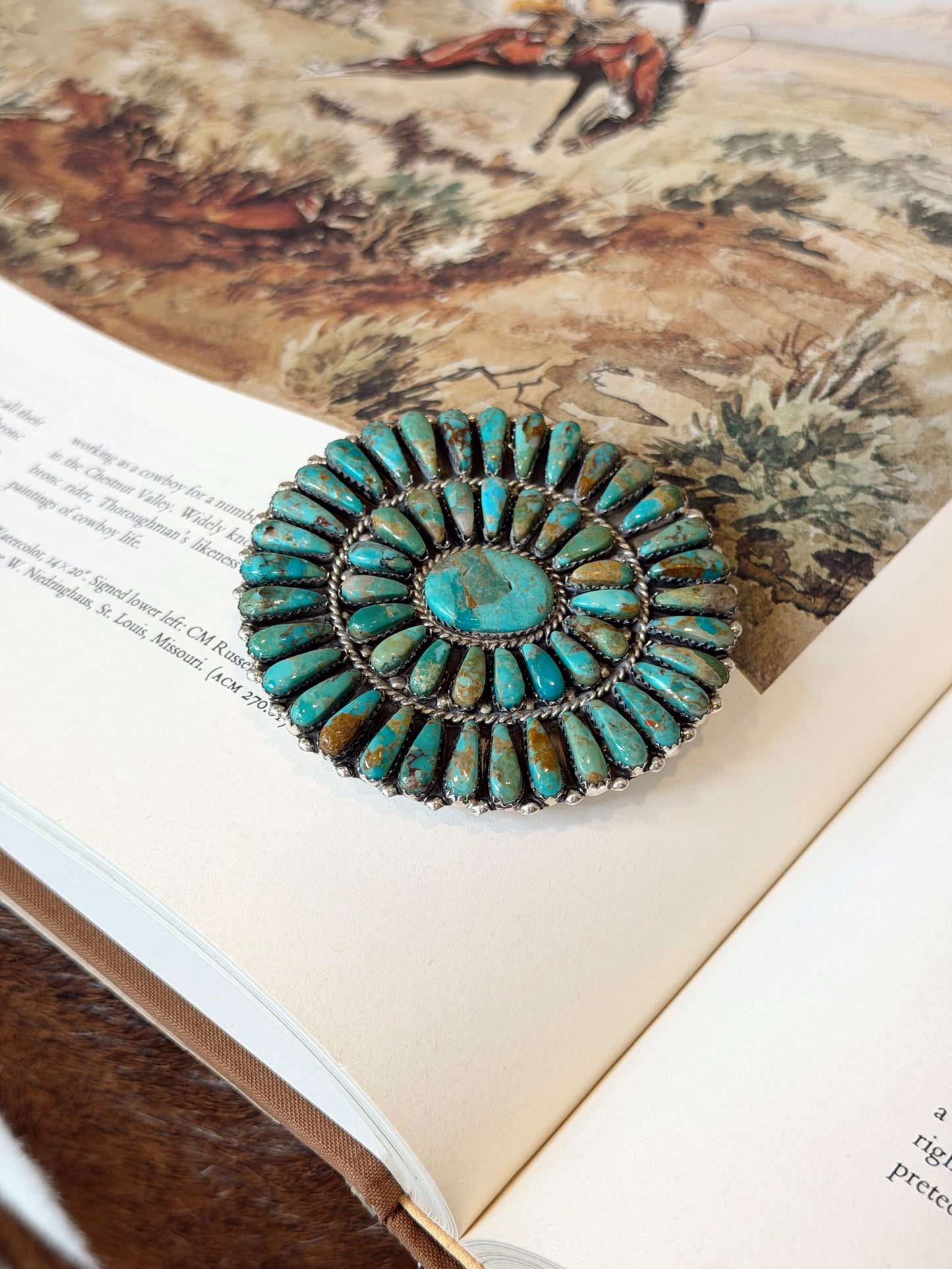 The Oval Turquoise Buckle