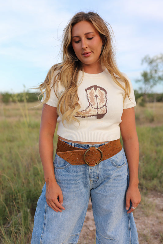 The Grab Your Boots Top