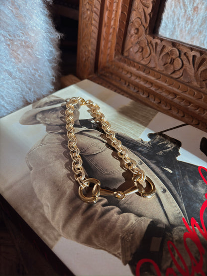 The Horse Bit Chain Necklace