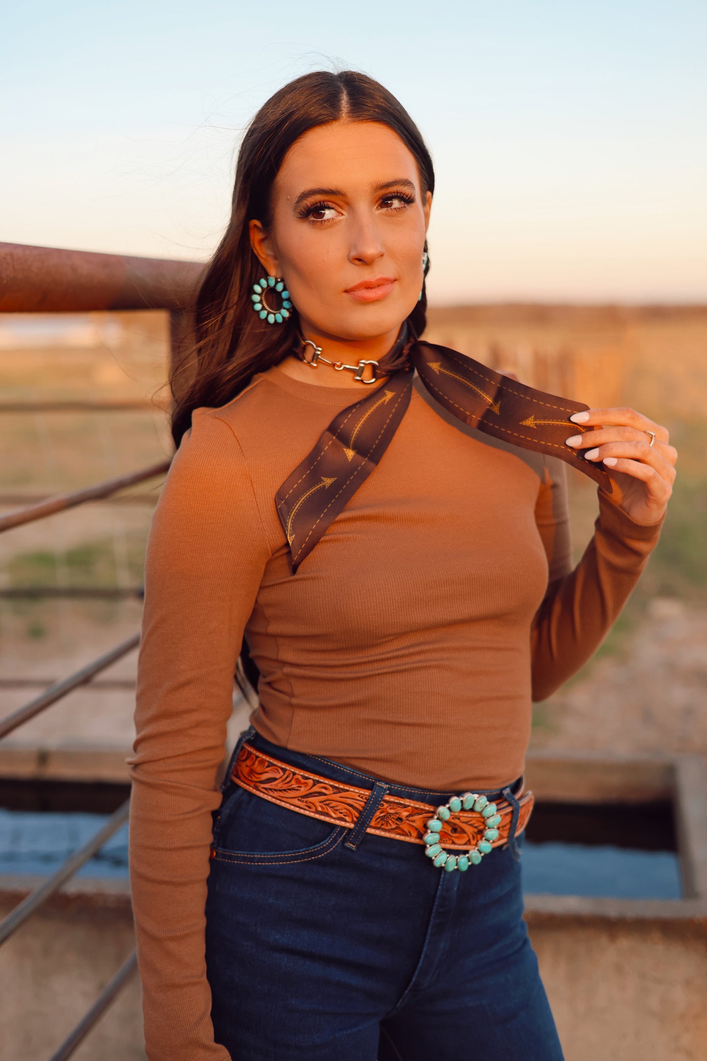 The Bakersfield Top in Mocha