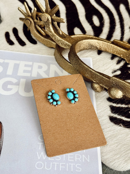 Tilly Studs {2 Color Stones Available}