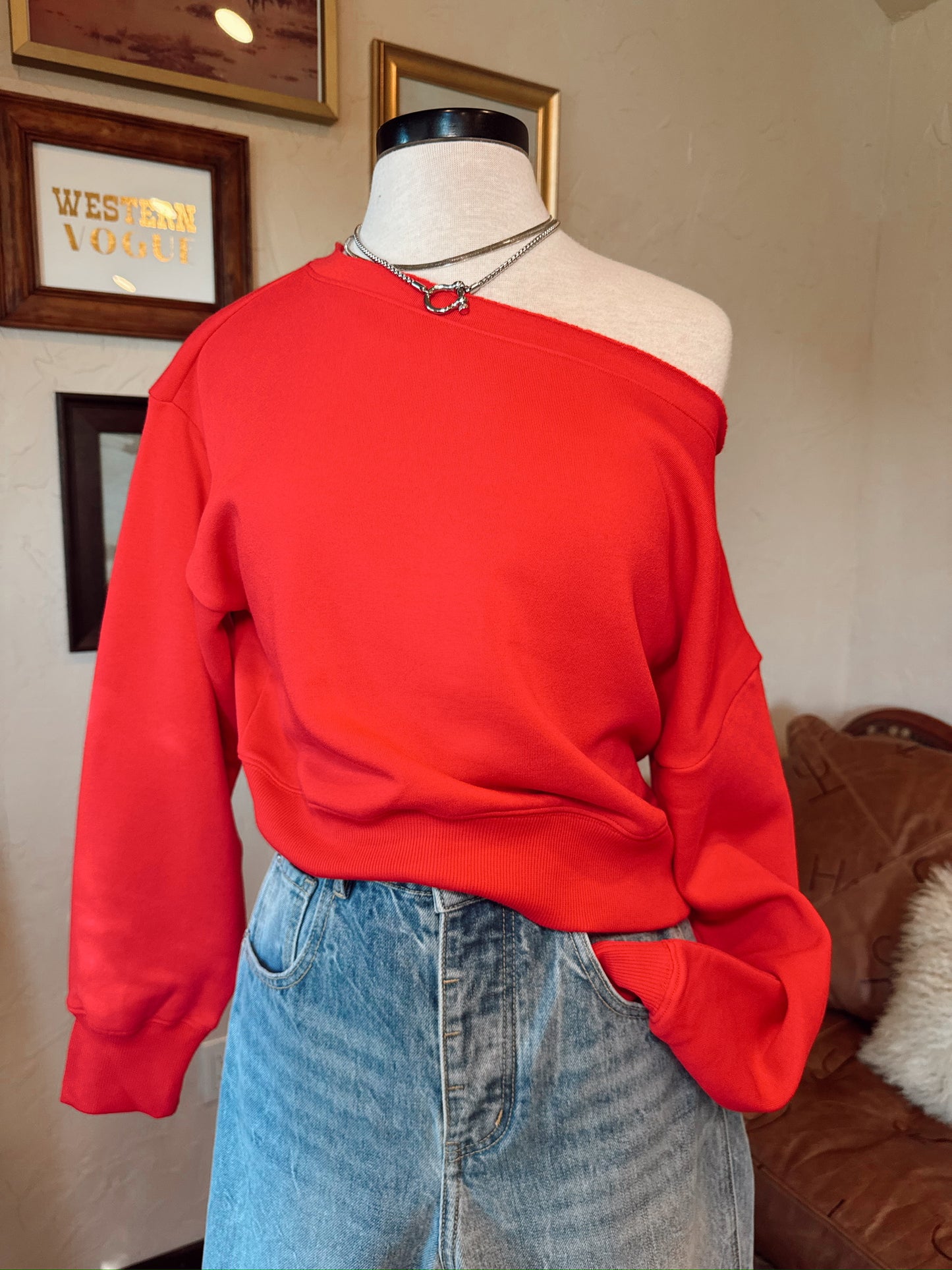 The Oden Top in Red