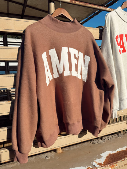 The Reversible WWJD Mock Neck Sweatshirt