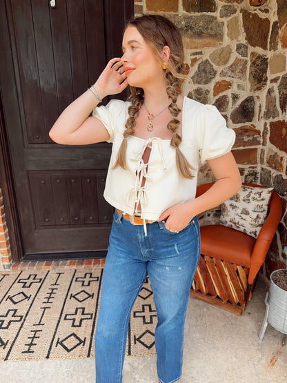 Georgia Denim Pant Set