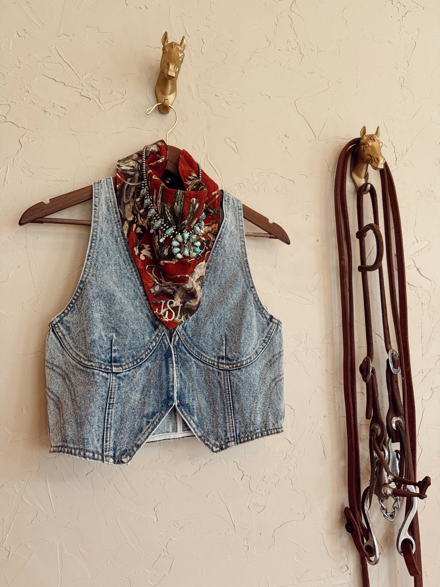 The Devan Denim Top
