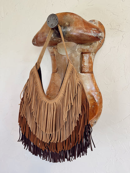 The Rowdy Bag in Cappuccino