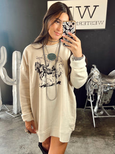 The Rodeo Days Sweatshirt in Dust