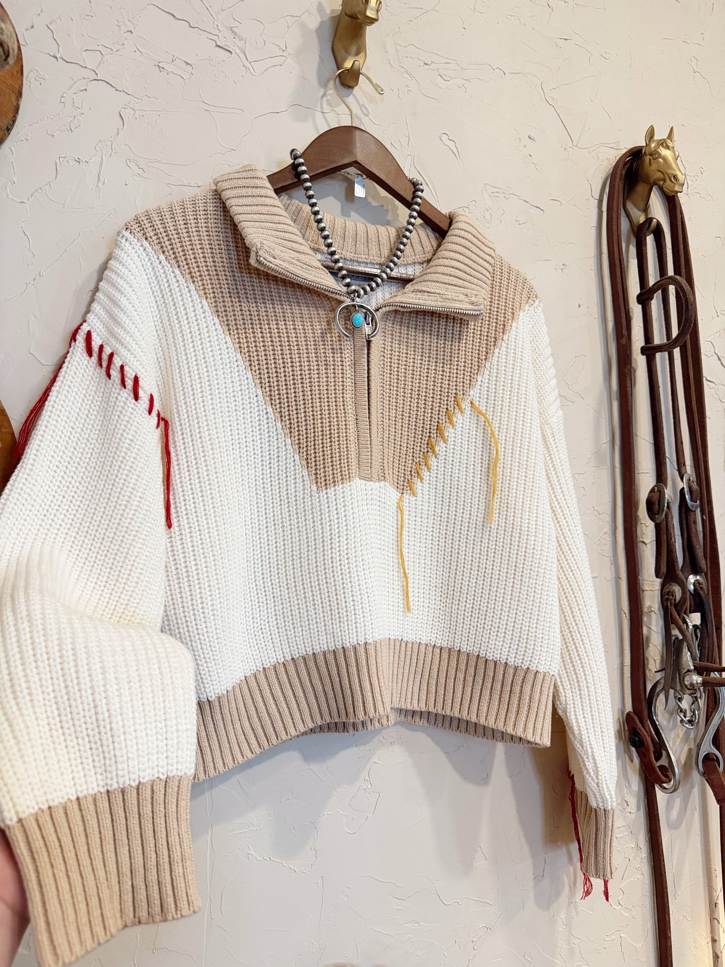 The Jessie Embroidered Sweater