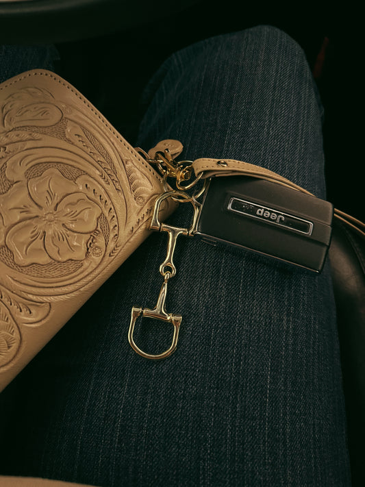 The Horse Bit Keychain {GOLD + SILVER}