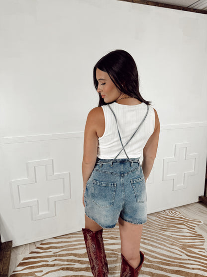 The Durango Denim Romper