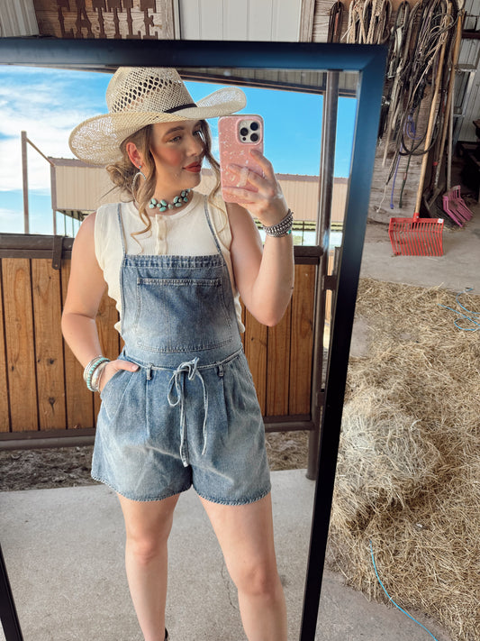 The Durango Denim Romper