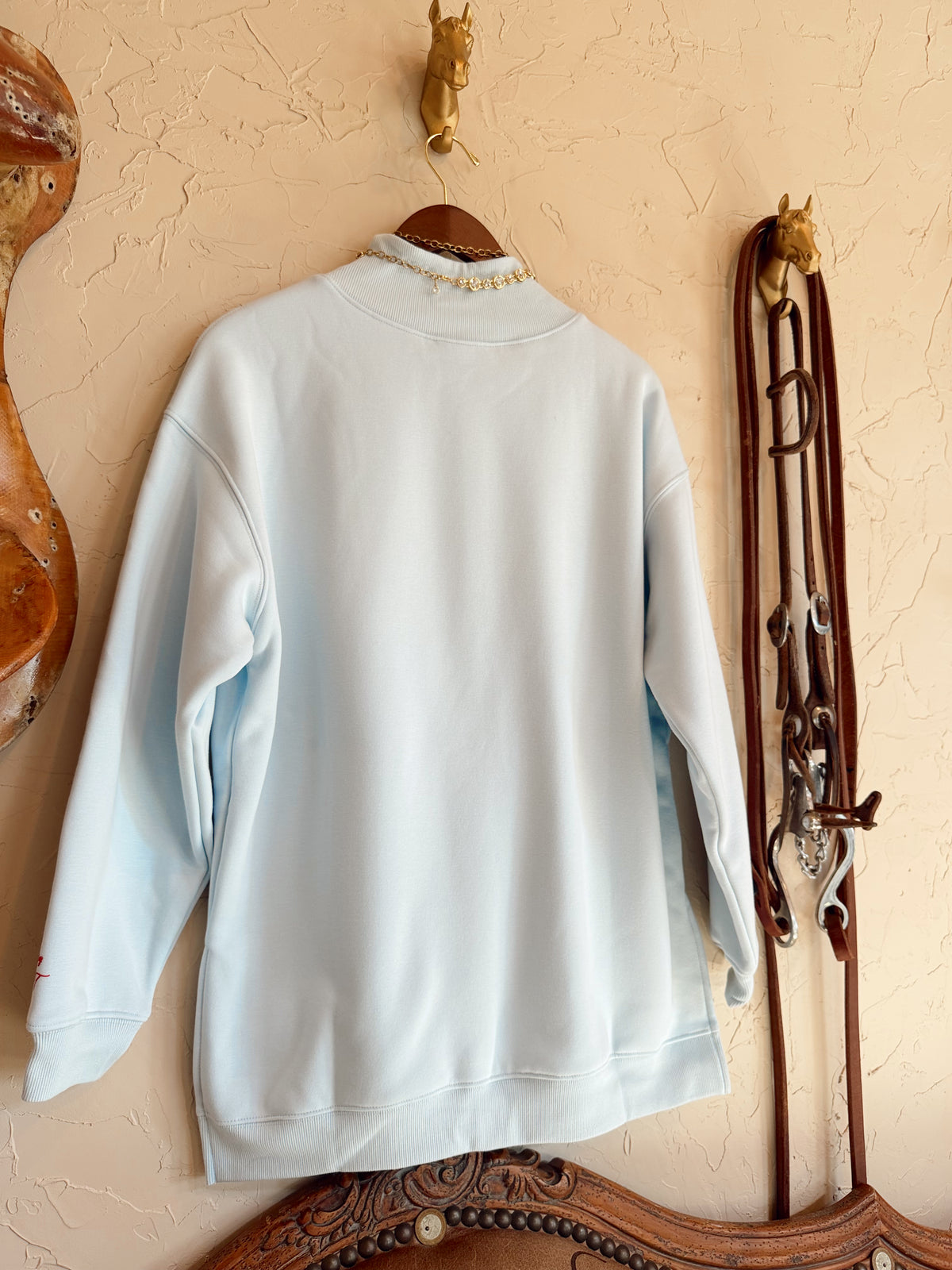 The Long Live Cowgirls Mock Neck Sweatshirt
