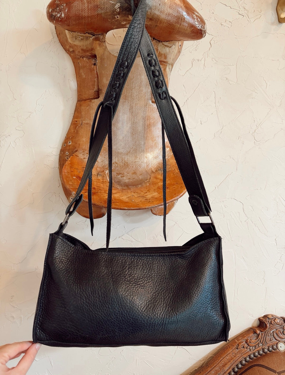 The Turquoise Stones Two Bar West Bag