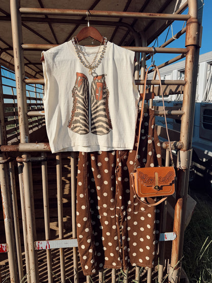 The Zebra Chaps Muscle Tee