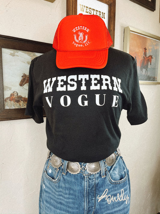 The Retro Western Vogue T-Shirt