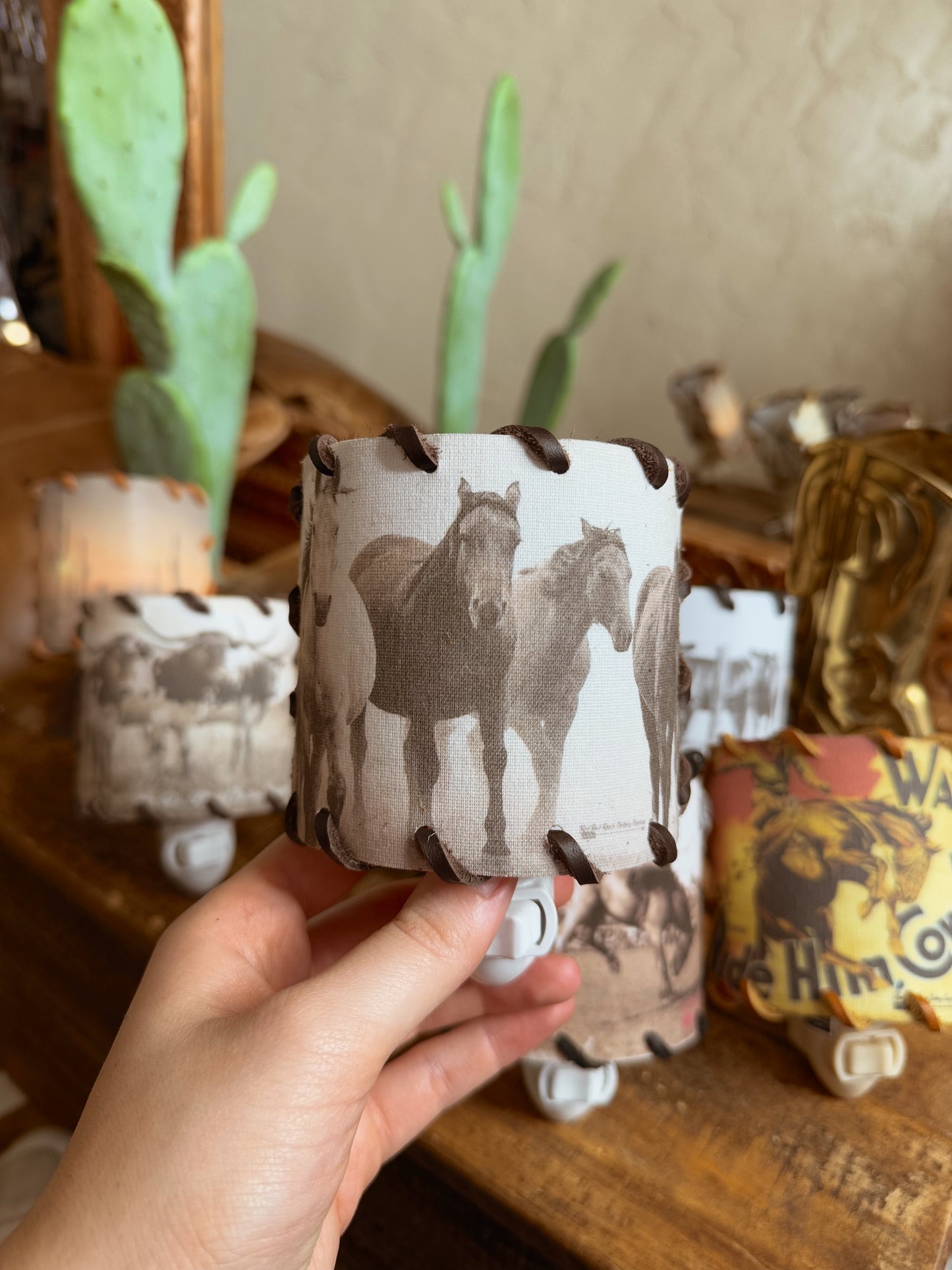 The Horses in Fog Nightlight PREORDER