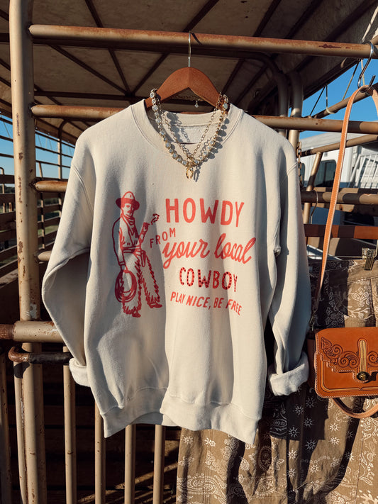 The Local Cowboy Sweatshirt