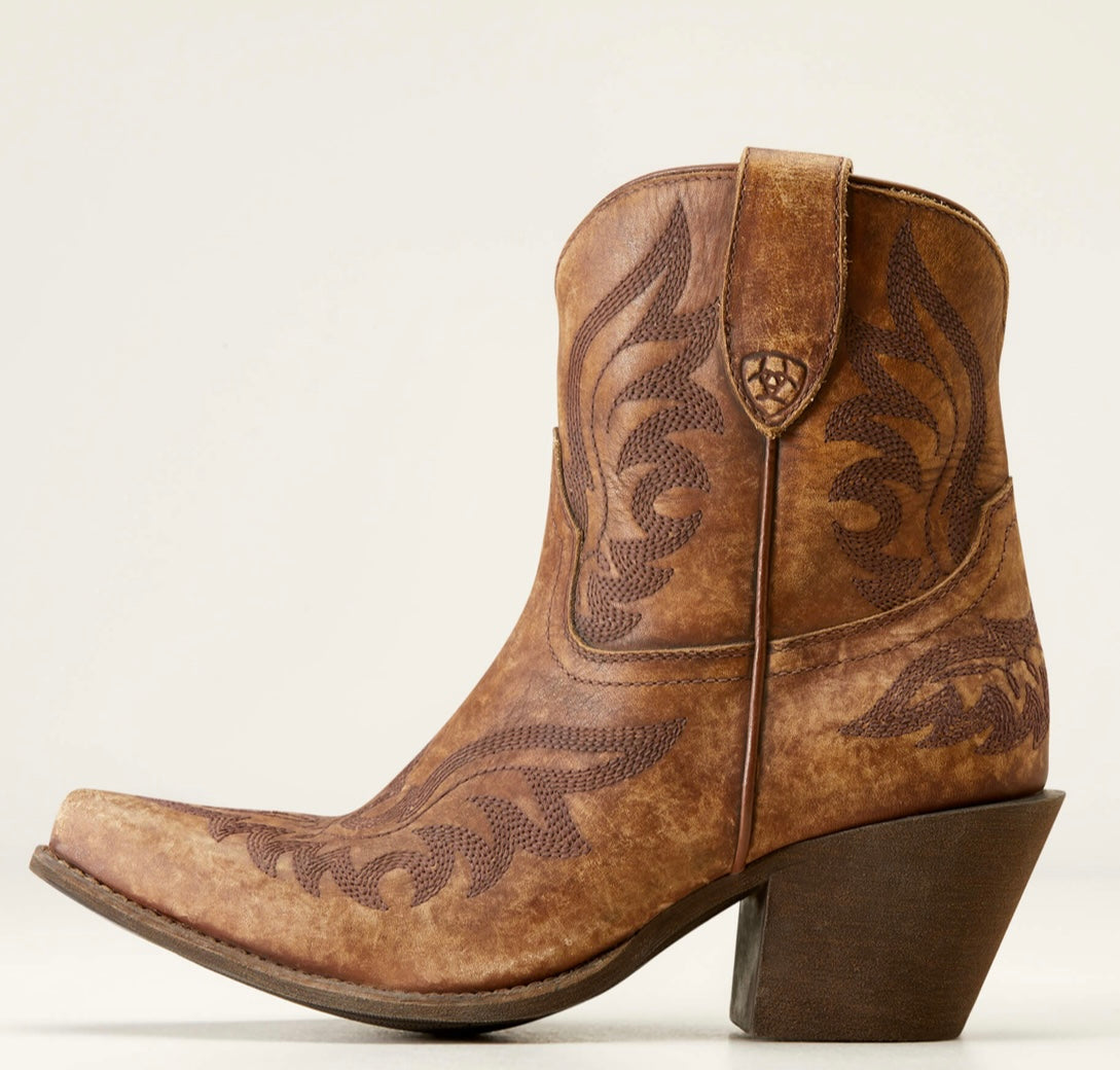 The Ariat Chandler Naturally Distressed Brown Boots