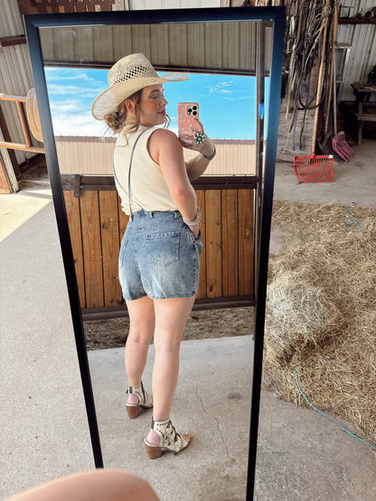 The Durango Denim Romper