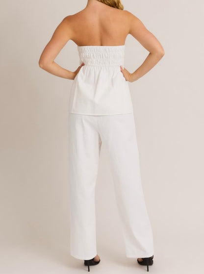 The Banning Denim Pant Set