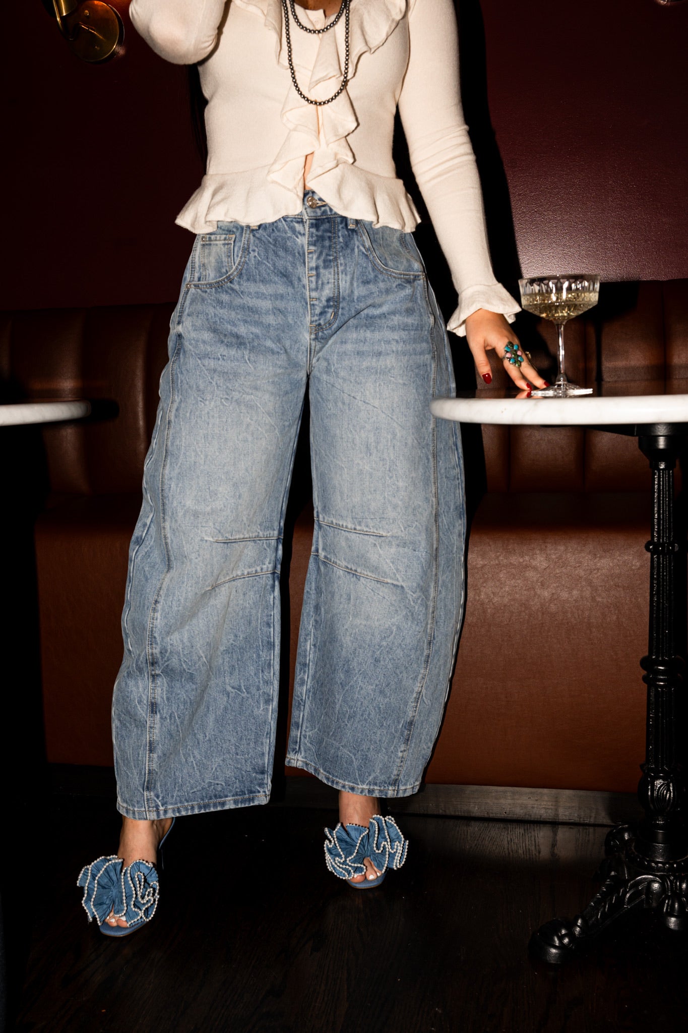 The Emory Barrel Jeans