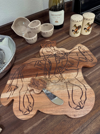 The Vaquero Serving Board