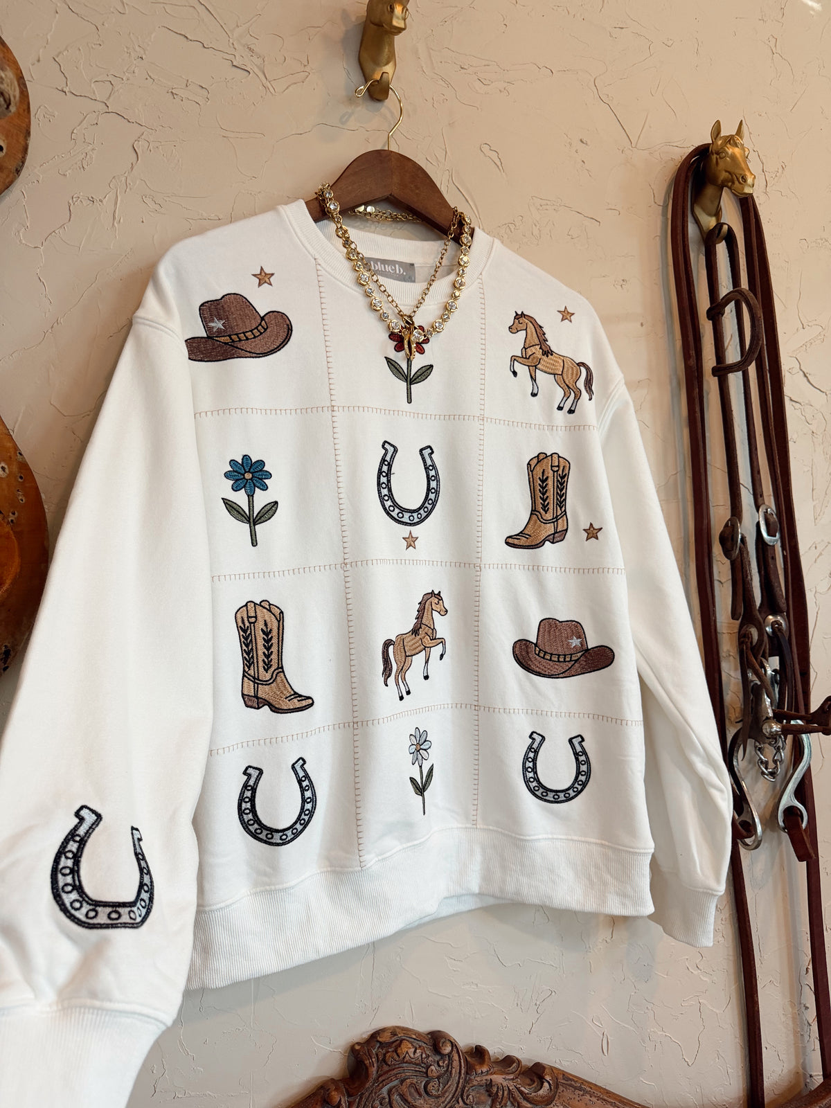 The All Things Western Embroidered Sweatshirt