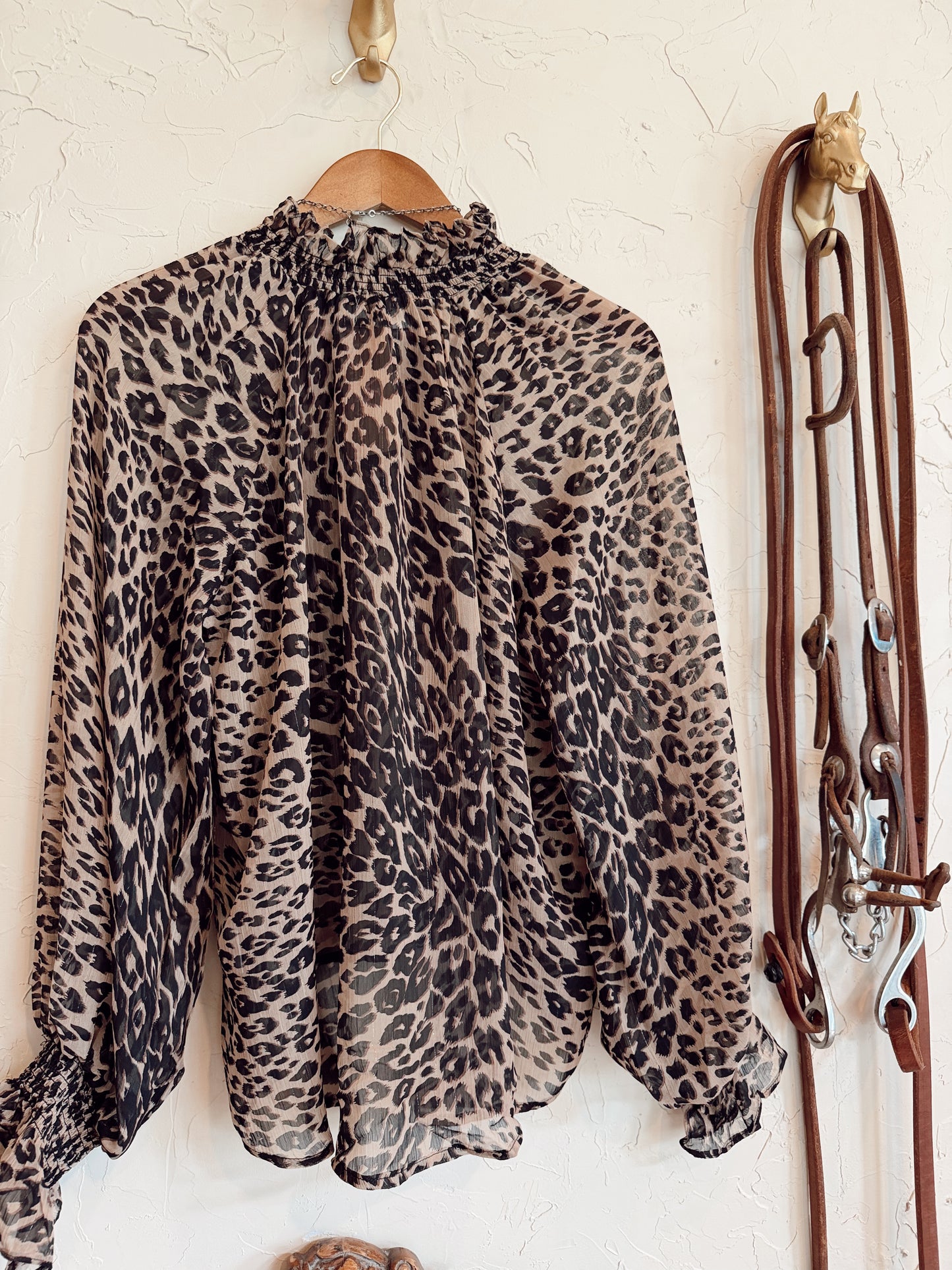 The Langford Leopard Top