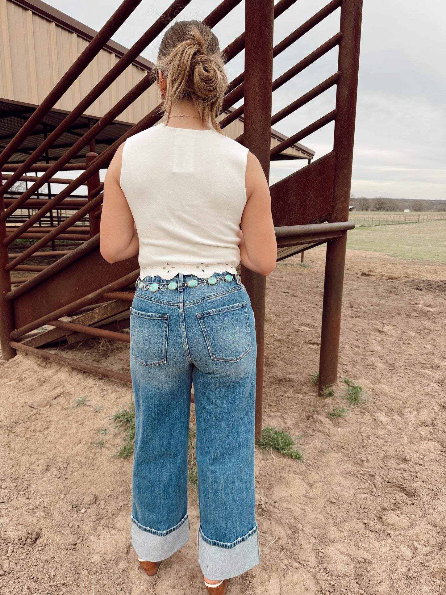 The Fiona Jeans in Dark Wash