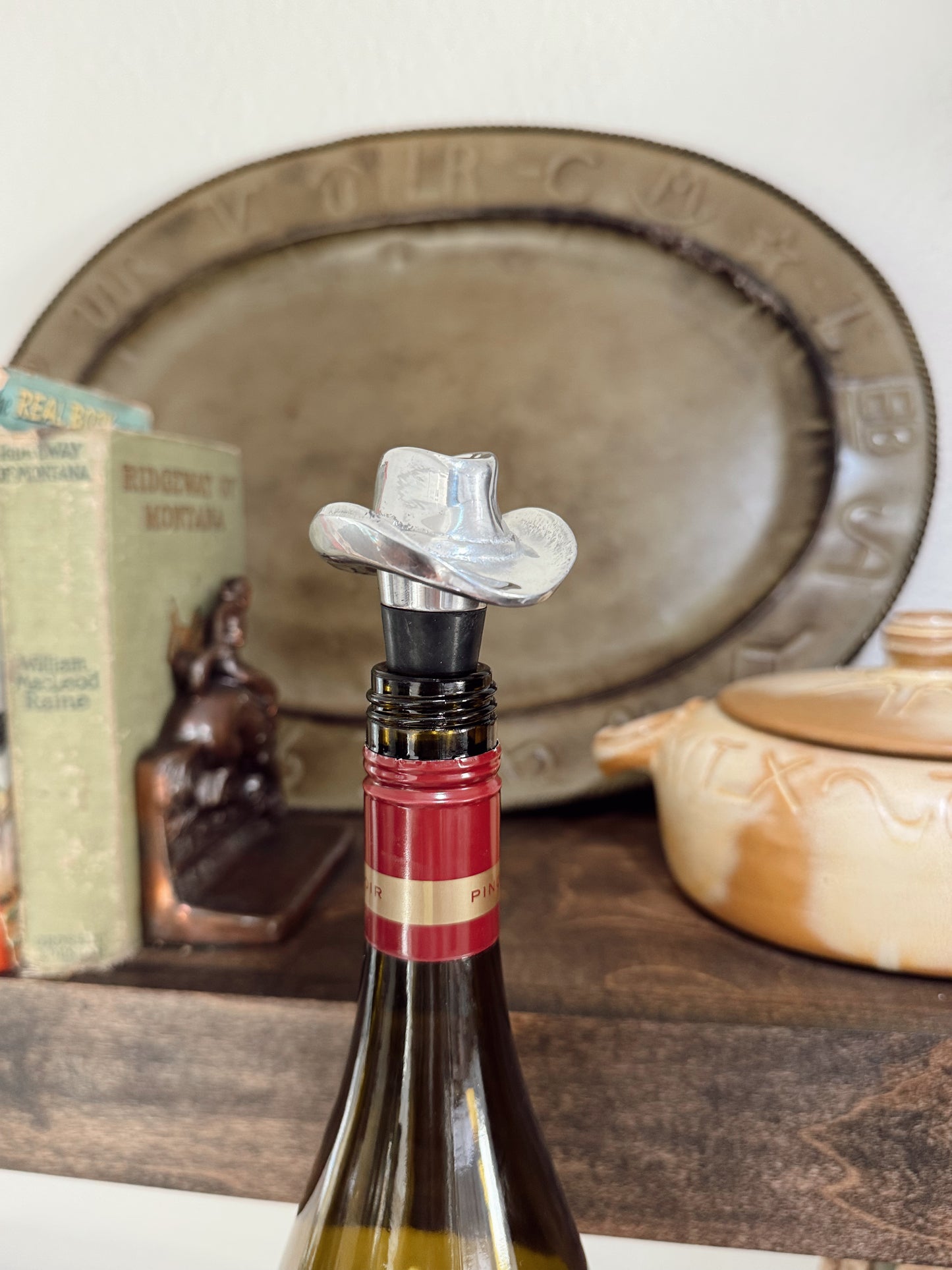 The Hat Bottle Stopper