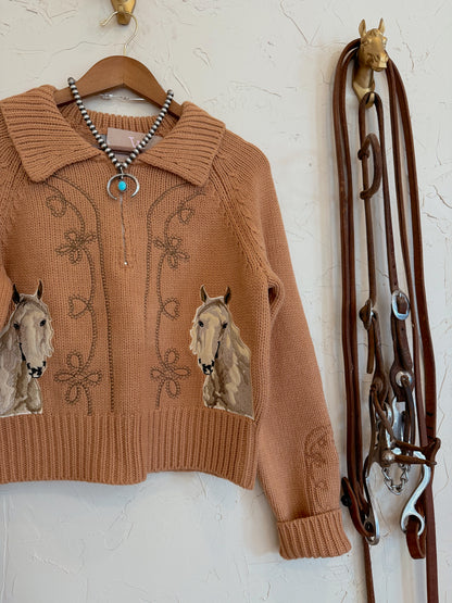 The Palomino Embroidered Sweater