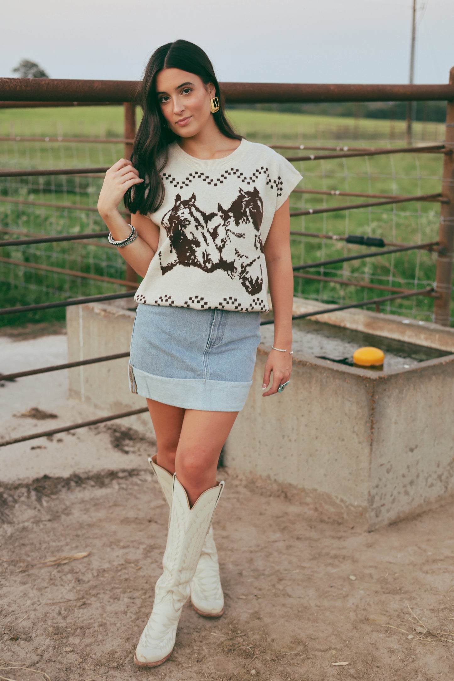 The Thoroughbred Sweater Vest