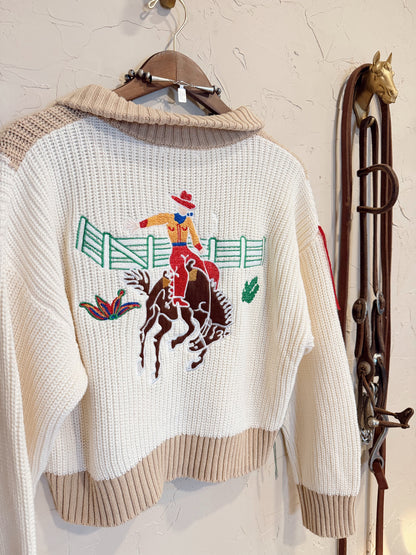 The Jessie Embroidered Sweater