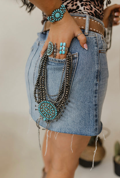 The Creedmore Denim Skirt