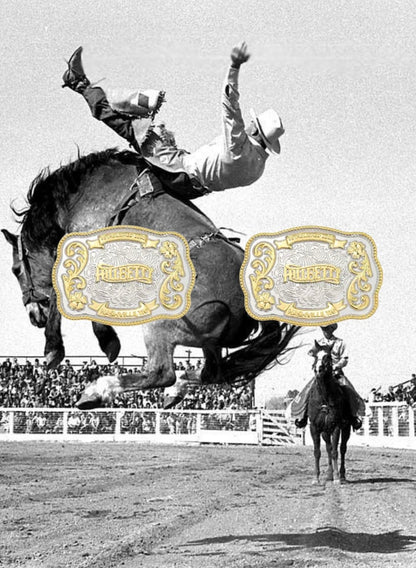 The Mini Rodeo Betty Buckle Earrings