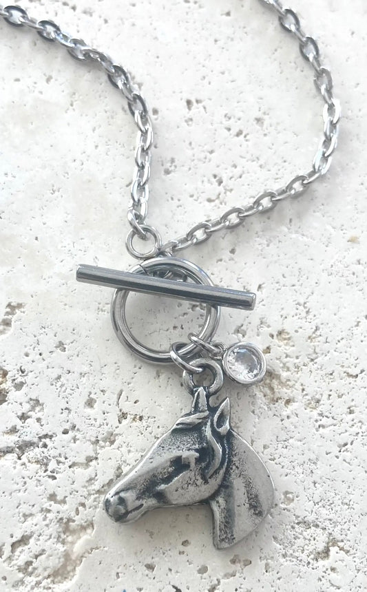 The Filly Necklace in Silver