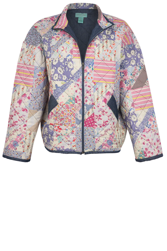 The Tasha Polizzi Floral Quilted Jacket