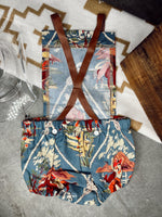 Load image into Gallery viewer, The Ranch Cowboy Romper in Blue
