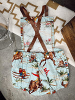 Load image into Gallery viewer, The Cowboy Way Romper
