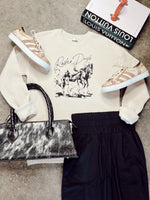 Load image into Gallery viewer, The Rodeo Days Sweatshirt in Dust
