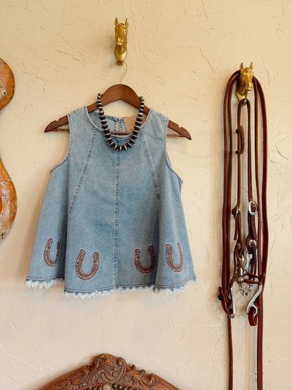 The Dennie Denim Top